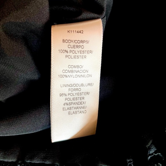 Kay Unger Tatum Black Lace Midi Dress 2 - Picture 3 of 9